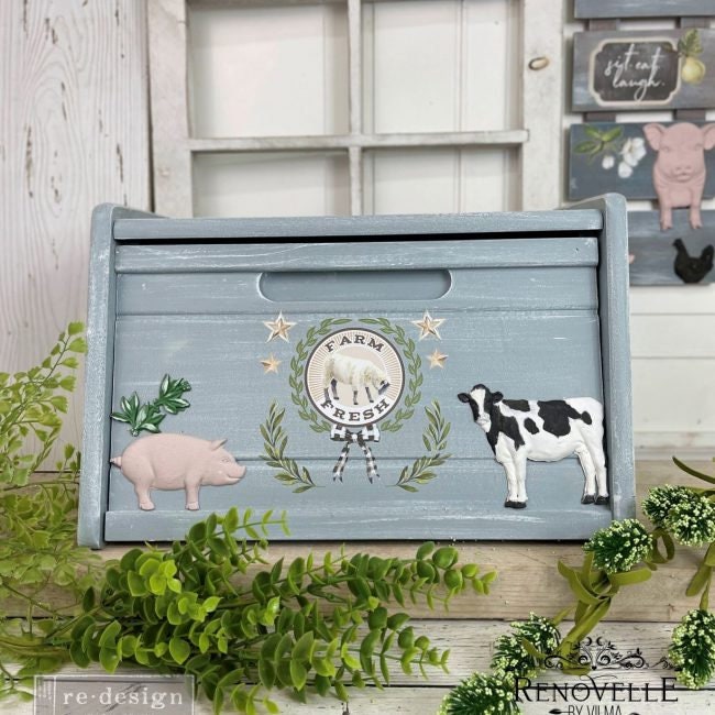Mini Decor Transfers® - Sweet Lamb | 6"x12"-3 sheets | Redesign with Prima