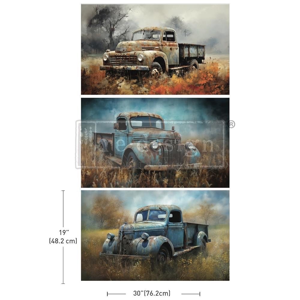 Decor Mould® - Trucks | 5”x10”x8mm | Redesign with Prima