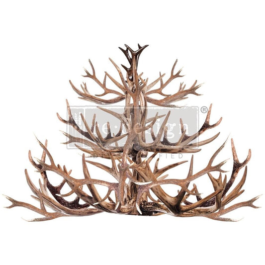Large Decor Transfers® - Antler Chandelier  | 24”x35”, 2 sheets | Redesign with Prima