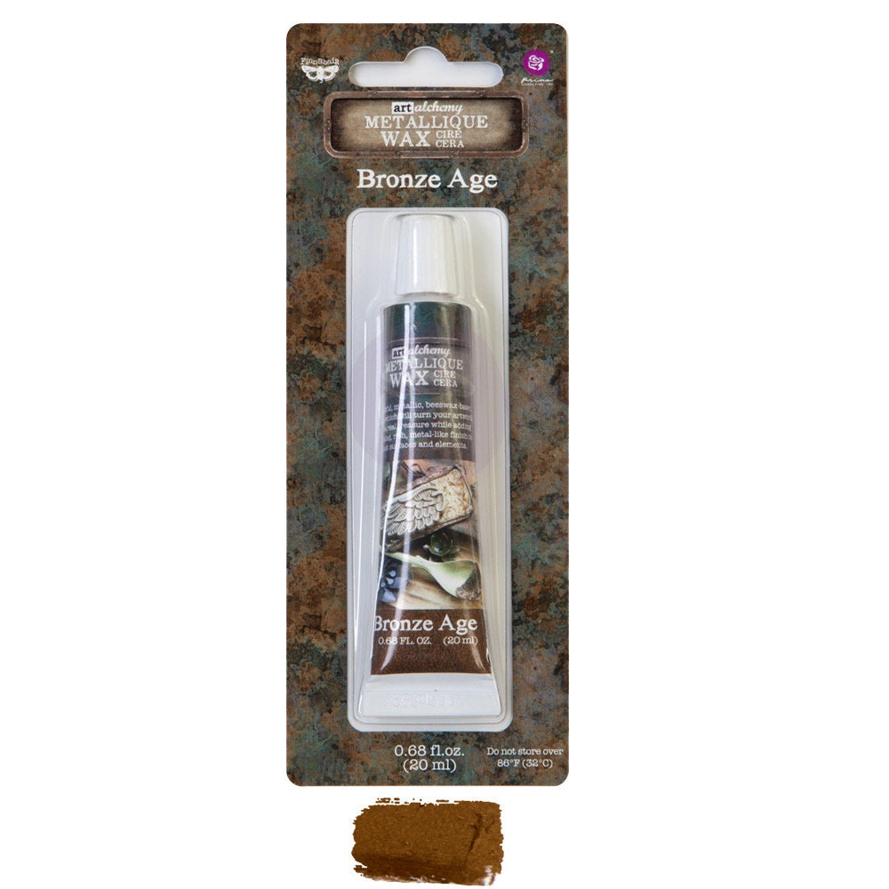 Metallic Wax - Bronze Age | 20ml | Finnabair | Redesign with Prima