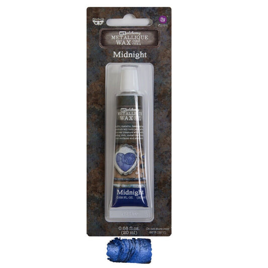 Metallic Wax - Midnight | 20ml | Finnabiar | Redesign with Prima