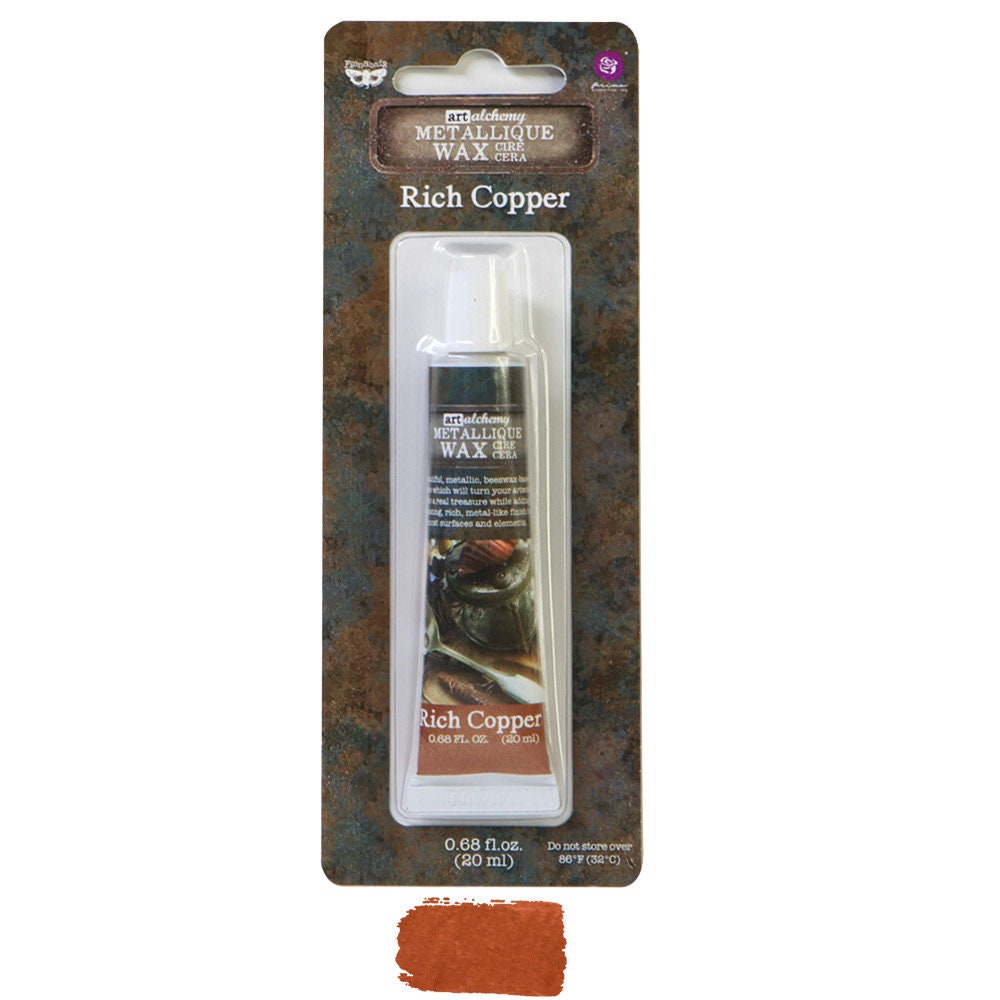 Metallic Wax - Rich Copper | Finnabair | 20ml | Redesign with Prima