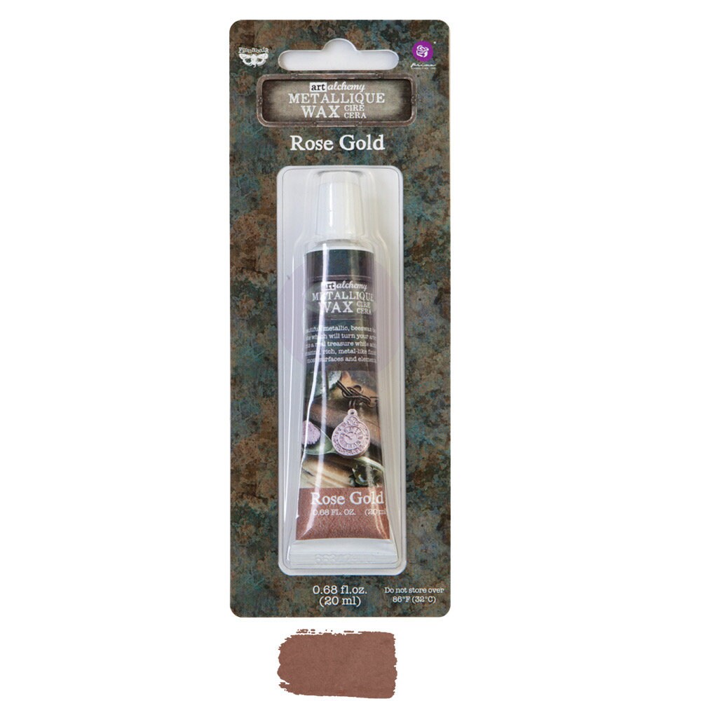 Metallic Wax - Rose Gold | 20ml | Finnabair | Redesign with Prima