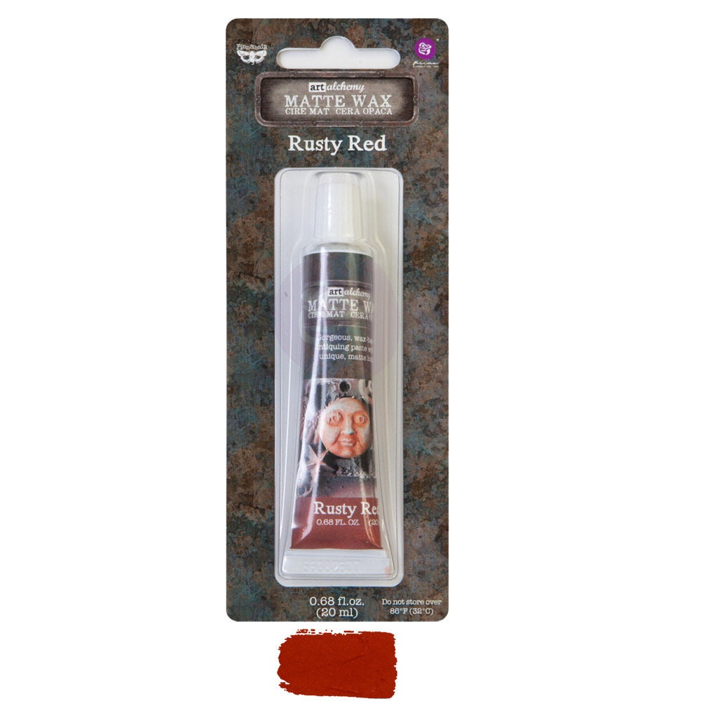 Matte Wax - Rusty Red | Finnabair | 20ml | Redesign with Prima |