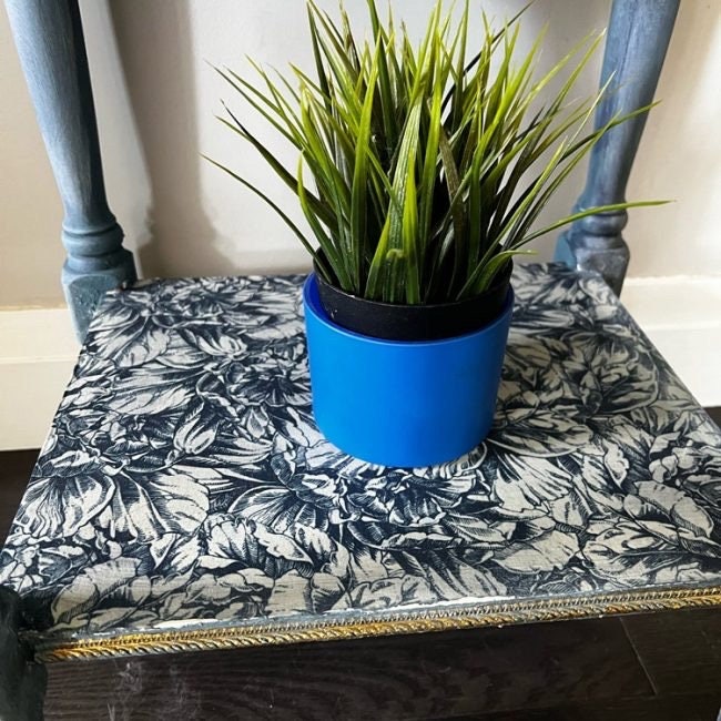 A1 Decoupage Fiber - Blue Wallpaper | 1 sheet, 23.4”x33.1” | Redesign with Prima
