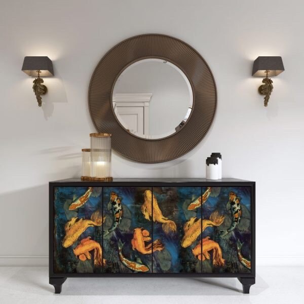 A1 Decoupage Fiber - Koi Pond | 1 sheet, 23.4” x 33.1” | Redesign with Prima