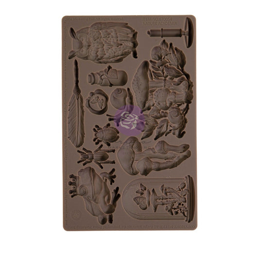 Nature Academia Decor Mould | 5”x8”x8mm | Prima Marketing Inc