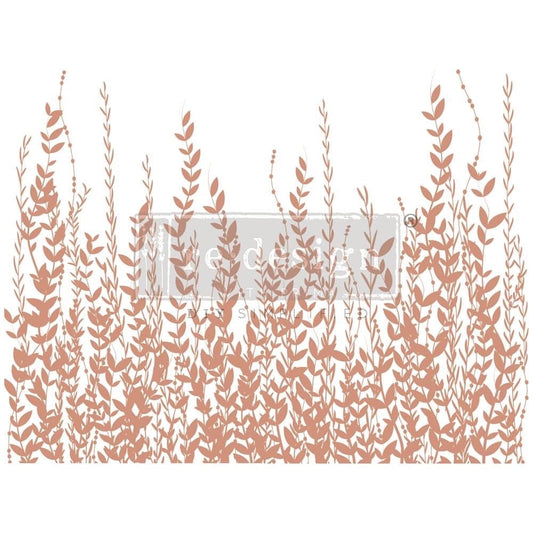 Large Decor Transfers® - In the Field Rose Gold Foil | 2 pc, 24”x30” | Kacha | Redesign with Prima