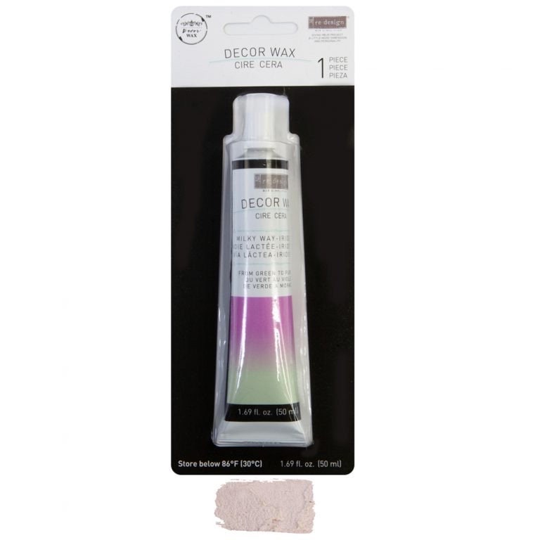 Decor Wax - Milky Way Iridescent Metallic | 1.69oz (50ml) | Redesign with Prima