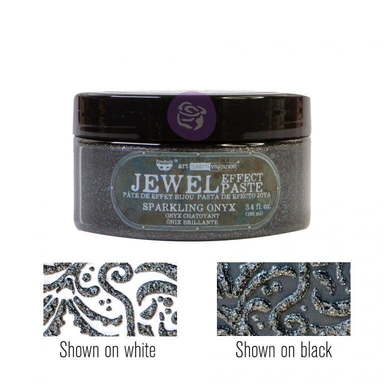 Jewel Effect Paste - Sparkling Onyx | Art Extravagance | 3.4 fl. oz. | Redesign with Prima