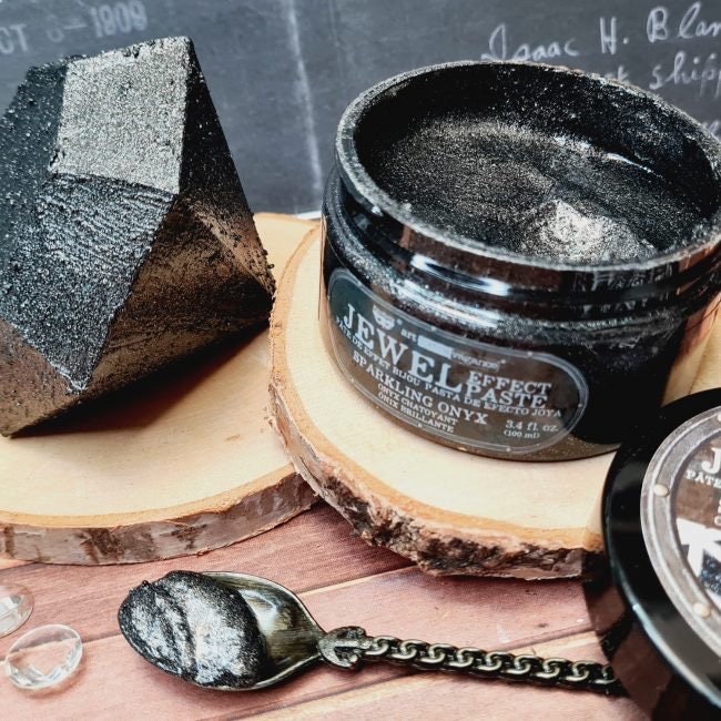 Jewel Effect Paste - Sparkling Onyx | Art Extravagance | 3.4 fl. oz. | Redesign with Prima