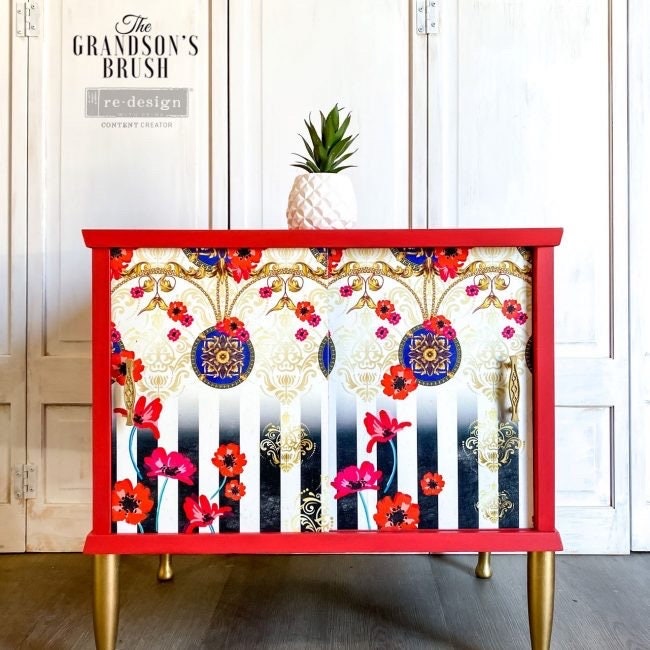 Decoupage Tissue Paper - Fashion and Flora | 19.5x30” | Redesign with Prima