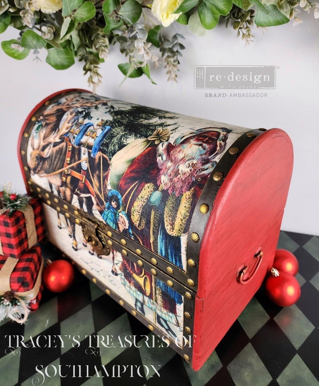 Decoupage Tissue Paper Pack - Holly Jolly Hideaway | 3 sheets, 19.5”x30” each | Christmas-themed | Re•design with Prima