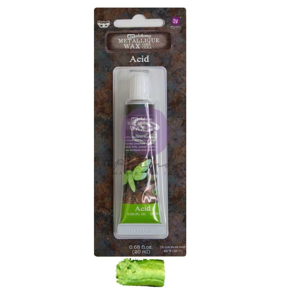 Metallic Wax - Acid | 20ml | Finnabair | Redesign with Prima