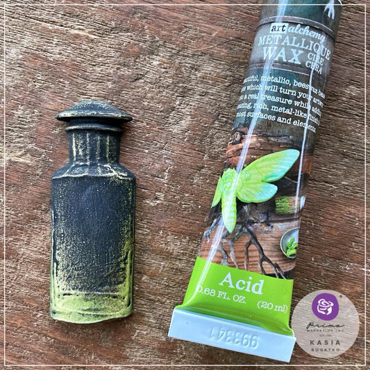 Metallic Wax - Acid | 20ml | Finnabair | Redesign with Prima