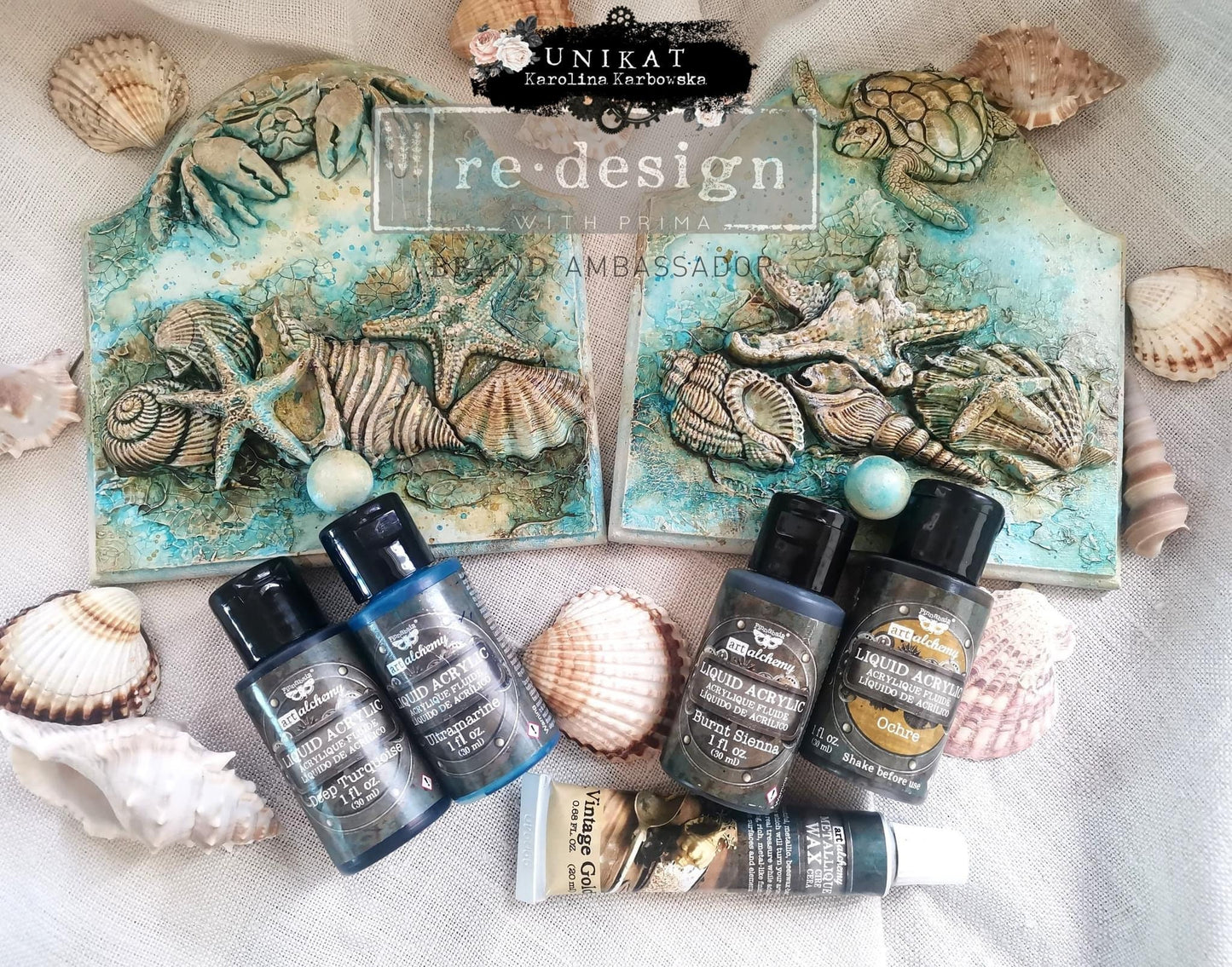 Decor Mould® - Reef Elegance | 5”x10” | Redesign with Prima