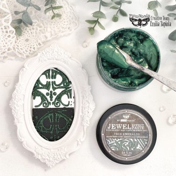 Jewel Effect Paste - True Emeralds | Art Extravagance | 100ml | Redesign with Prima