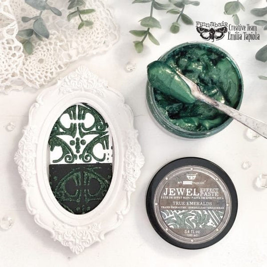 Jewel Effect Paste - True Emeralds | Art Extravagance | 100ml | Redesign with Prima