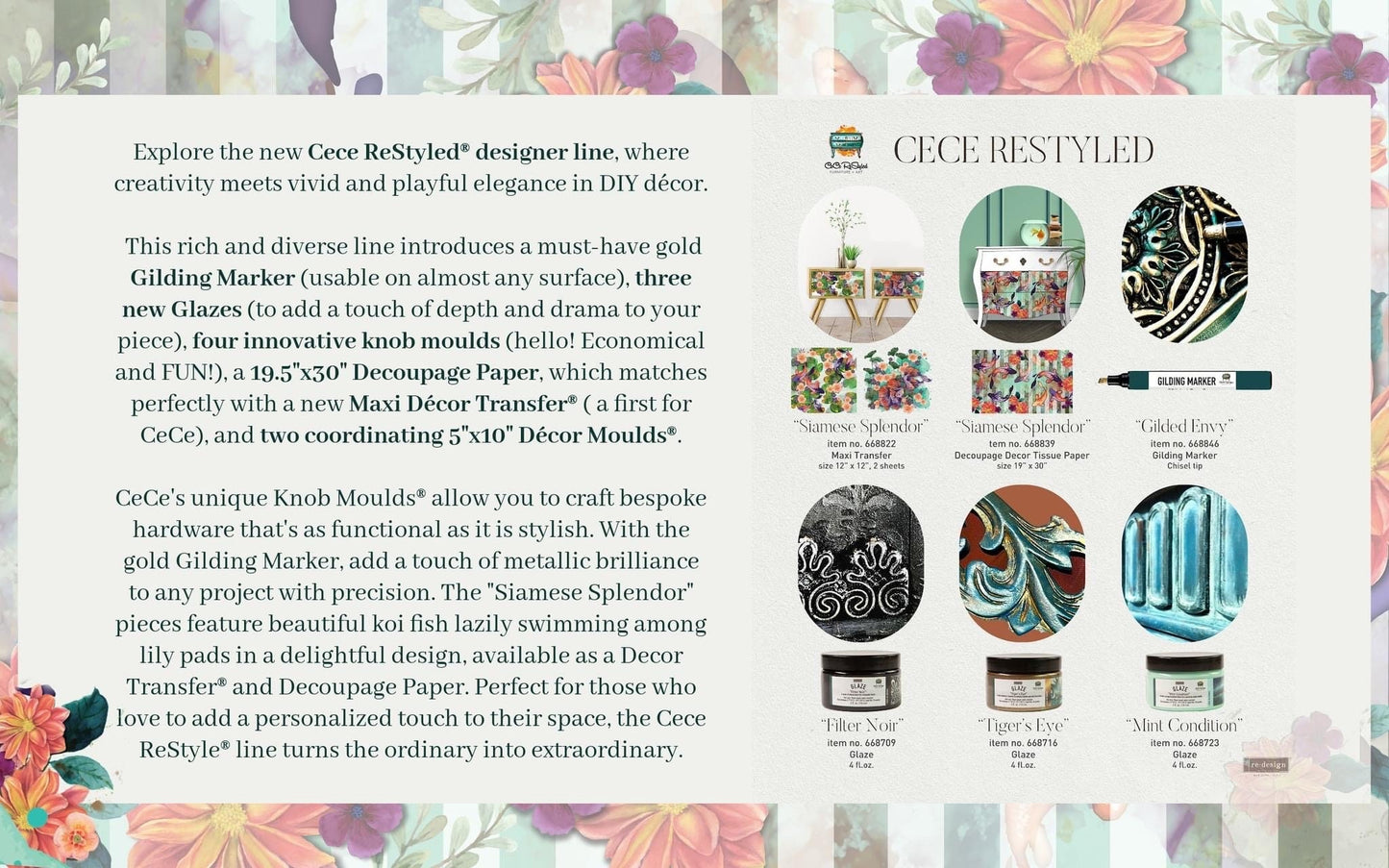 Glaze - Filter Noir | 118.3ml/4 fl. oz. | CeCe | Redesign with Prima