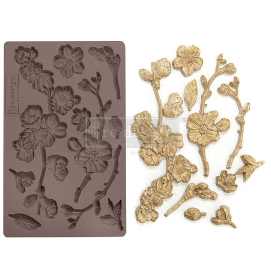 Decor Mould® - Cherry Blossoms | 5”x8”x8mm | Redesign with Prima