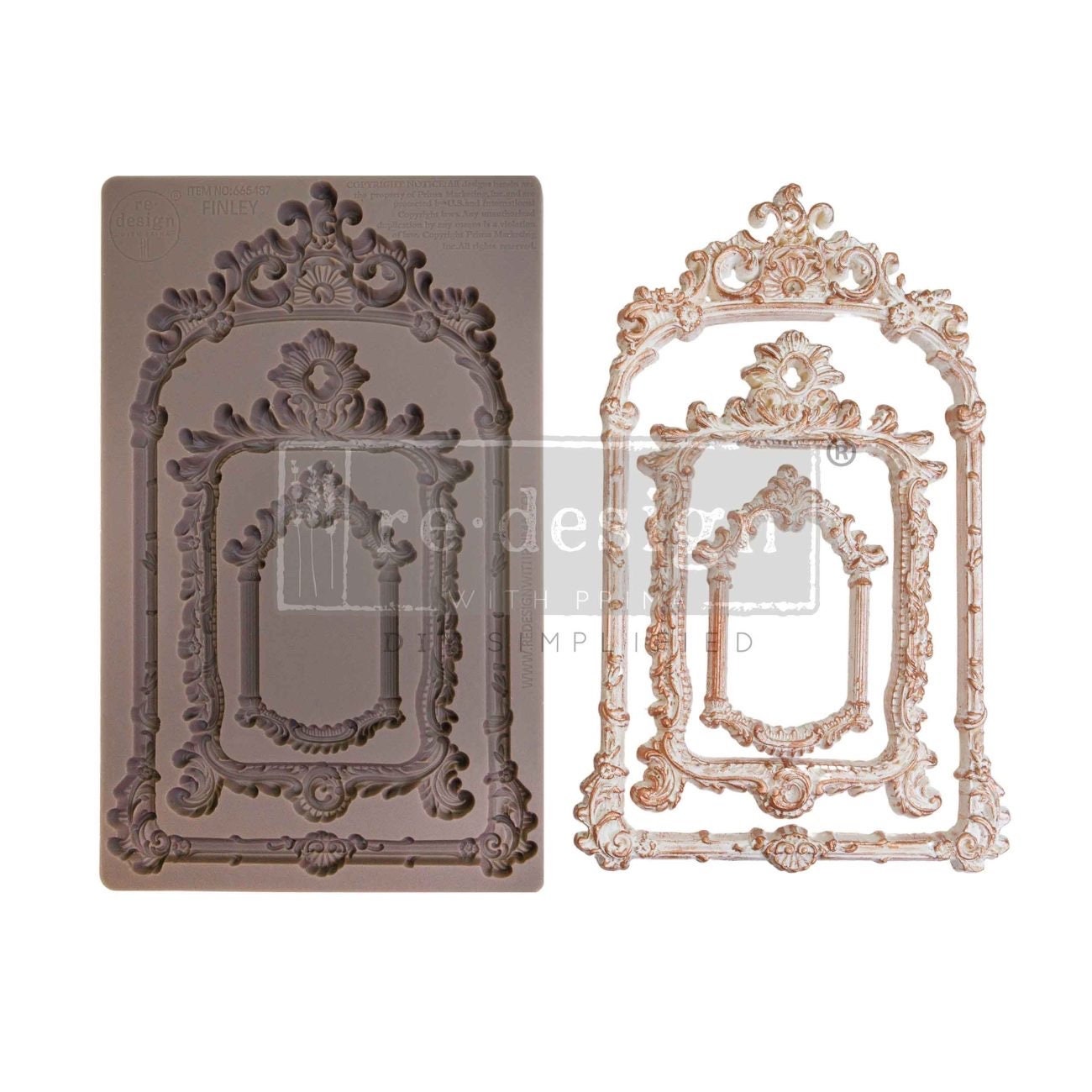 Decor Mould® - Finley | 5”x8”x8mm | Redesign with Prima