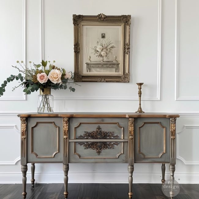 Décor Poly™ - Elaborate Finery | Bendable-12x4.13x0.25” | Furniture Appliqué | Redesign with Prima
