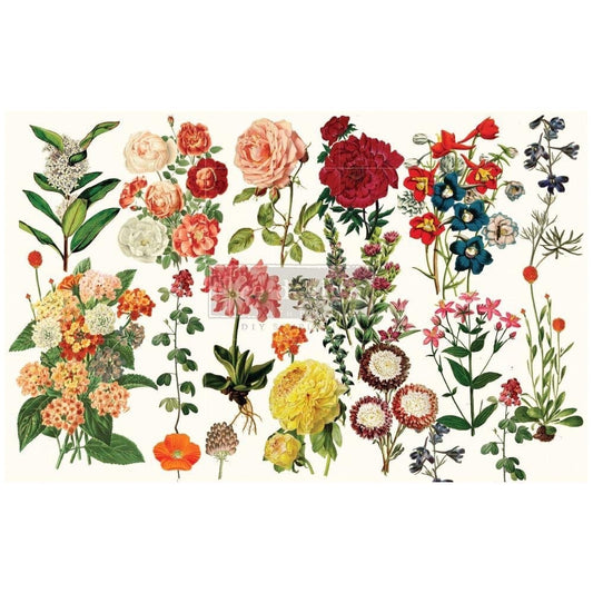 Decoupage Tissue Paper - Forest Garden | 19.5x30” | Redesign with Prima
