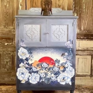 Decoupage Tissue Paper - Skull Chinoiserie | 19.5x30” | Redesign with Prima