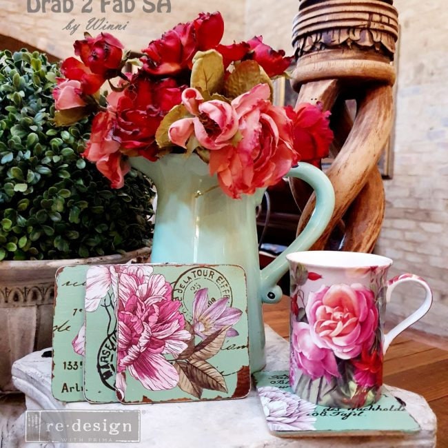Mini Decor Transfers® - Dreamy Florals | 6"x12" | Redesign with Prima