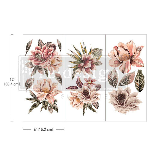 Mini Decor Transfers® - Exotica | 6"x12"-3 sheets | Redesign with Prima