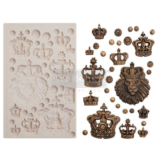 Decor Mould® - Regalia Decor | Finnabair | Measures 5”x8”x8mm | Redesign with Prima