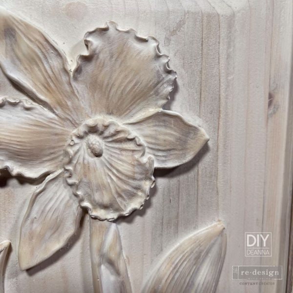 Decor Mould® - Wildflower | 5”x8”x8mm | Redesign with Prima