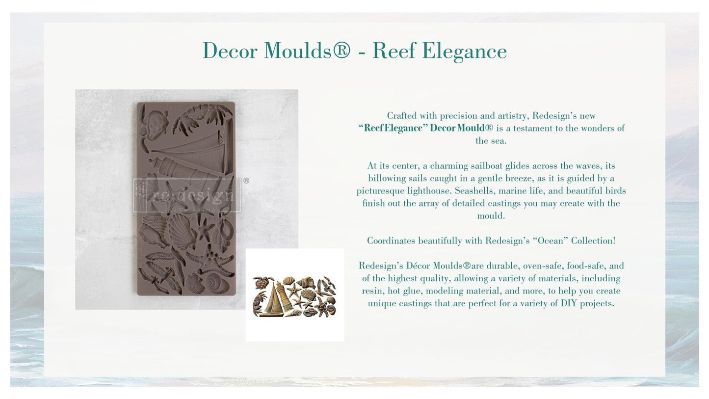 Decor Mould® - Reef Elegance | 5”x10” | Redesign with Prima
