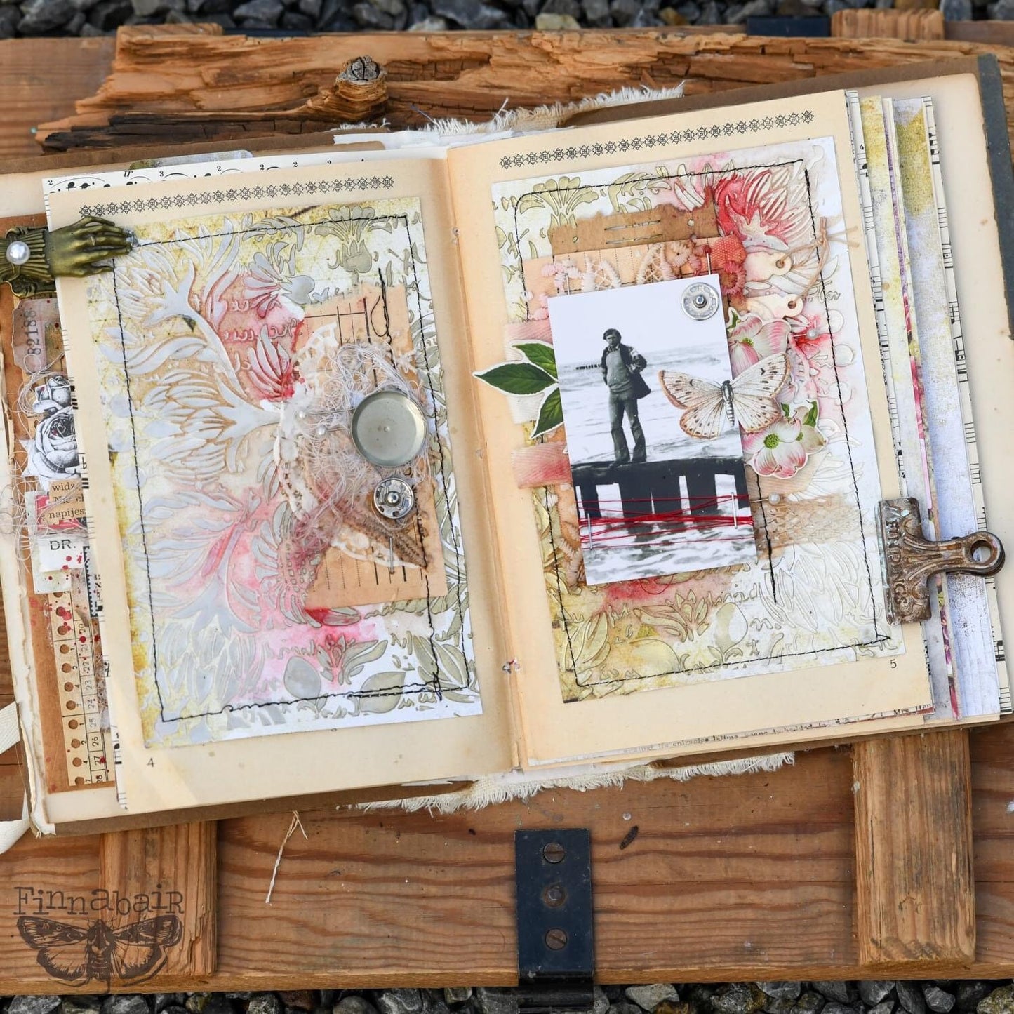 Decor Stencil - Secret Letters | Finnabair | 1 pc-6”x9” | Redesign with Prima