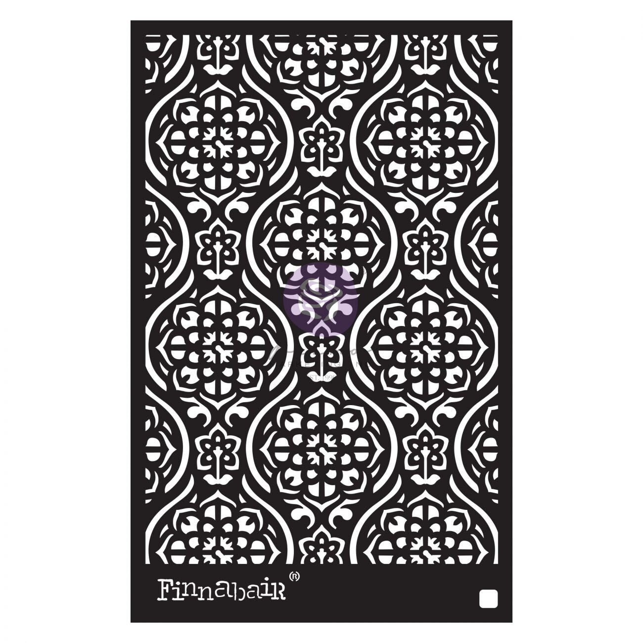 Decor Stencil - Victorian Tiles | Finnabair | 6”x9” | Redesign with Prima