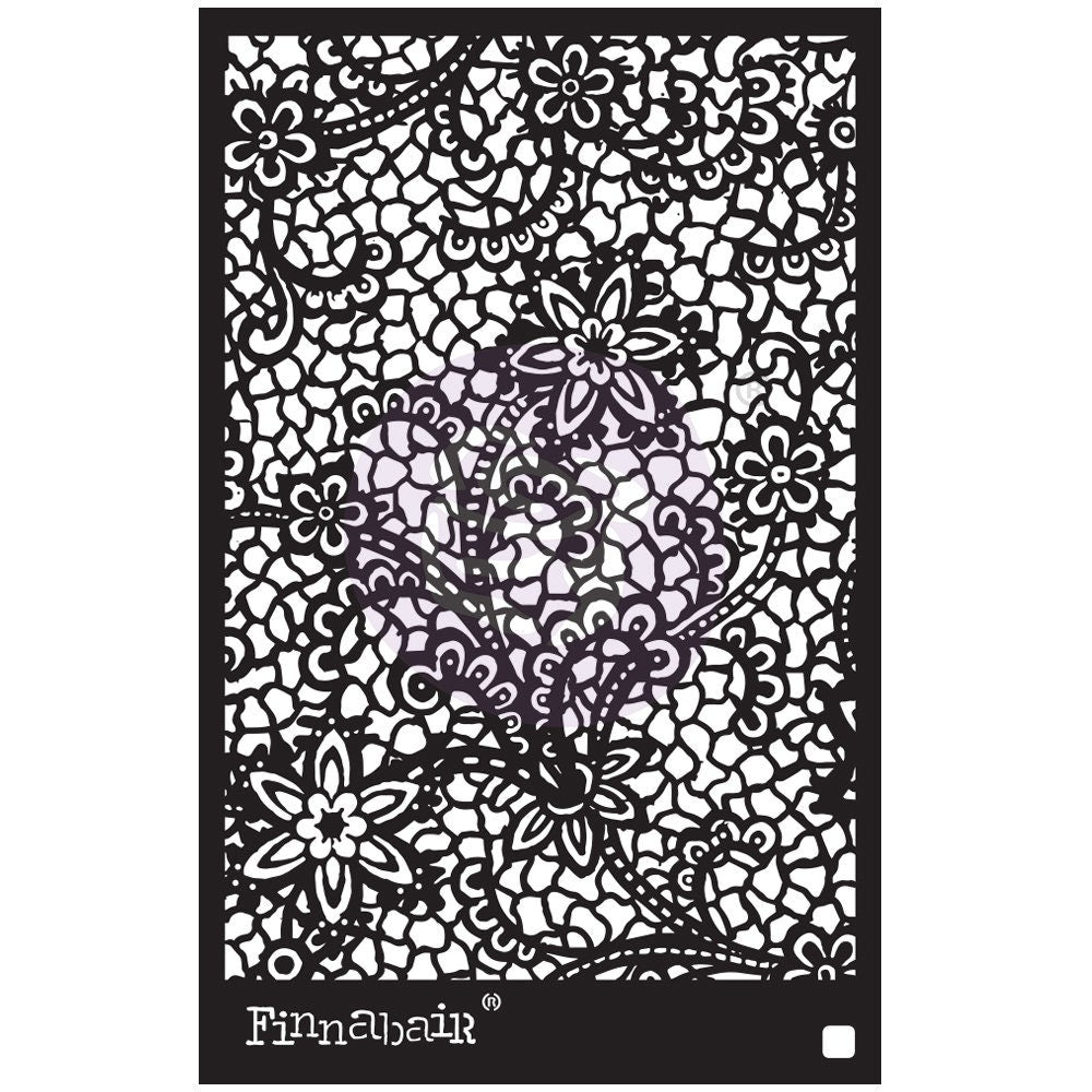 Decor Stencil - Floral Net | Finnabair | 1 pc-6”x9” | Redesign with Prima