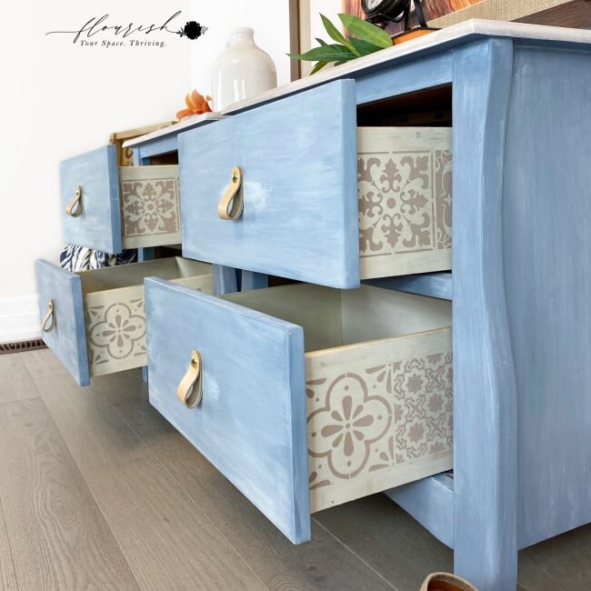 Decor Stencil - Coastal Tile | 1 pc-9”x13.5” | Redesign with Prima
