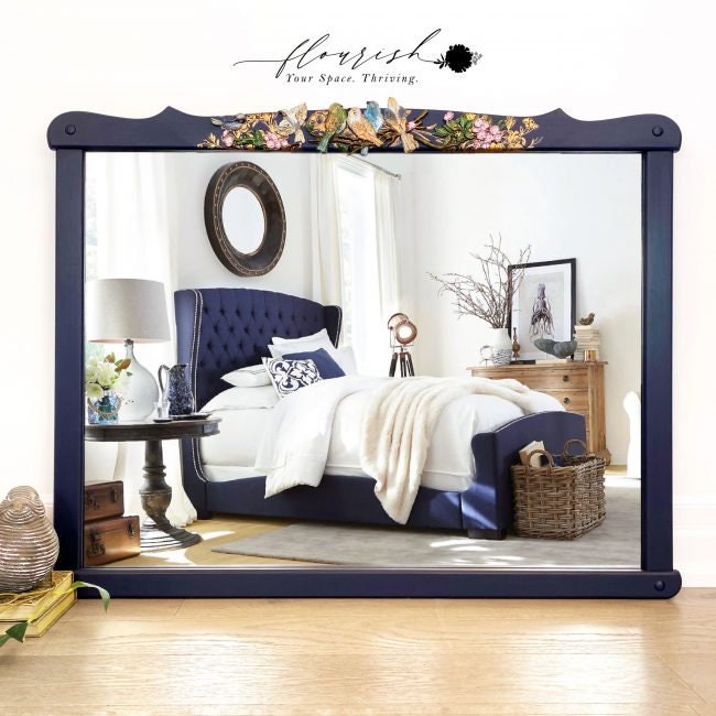 Decor Mould® - Avian Love | 1 pc, measures 5”x10” x8mm | Redesign with Prima