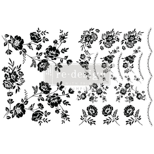 H2O Transfer - Blossomy | 8.5"x11" | Redesign with Prima