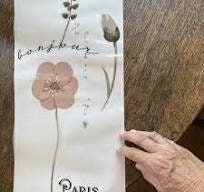 Large Decor Transfers® - Bonjour Paris | 1 pc, 24”x 33” | Reduced Price | Redesign with Prima