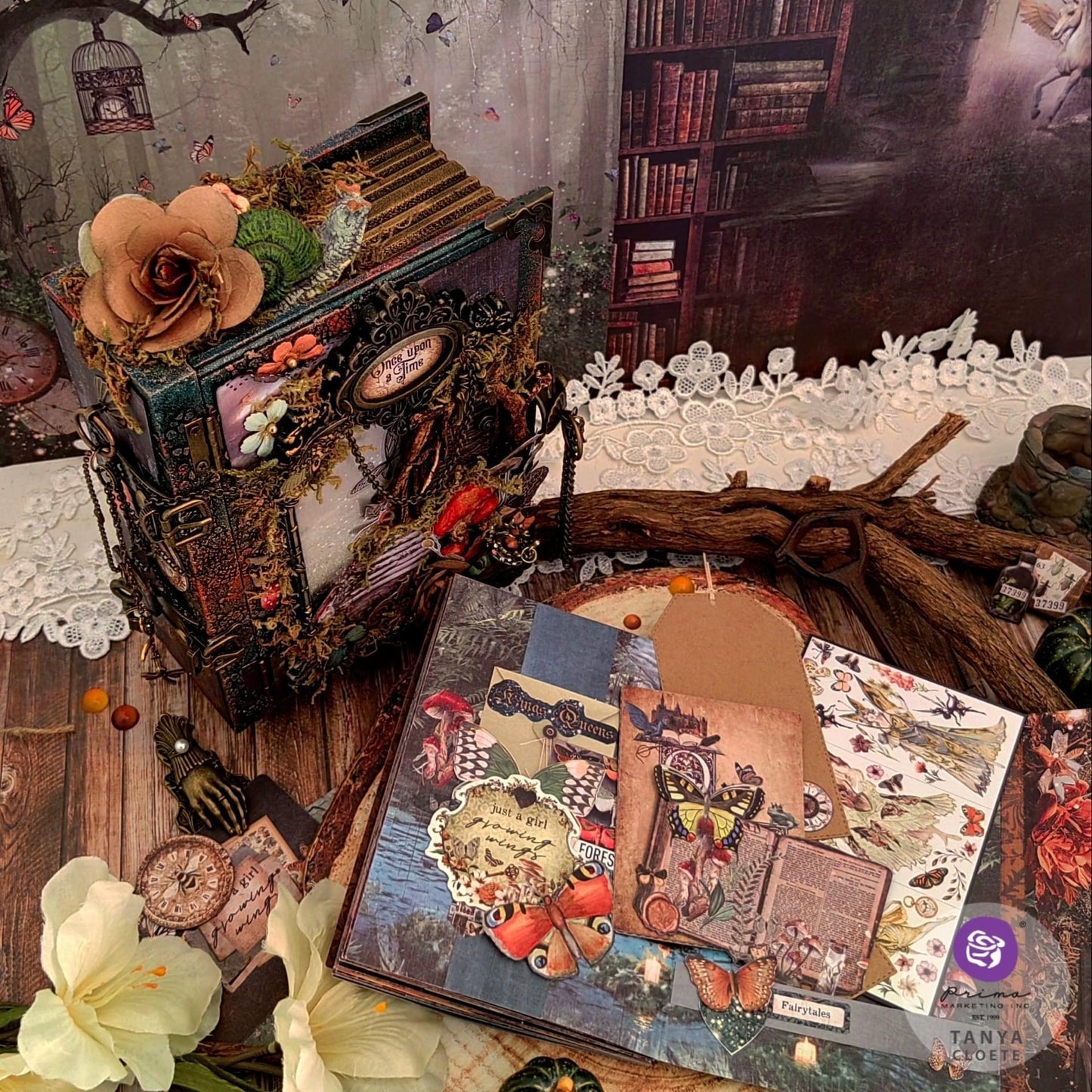 Nature Academia Collection Chipboard Stickers, 29 pcs | Scrapbooking | Prima Marketing