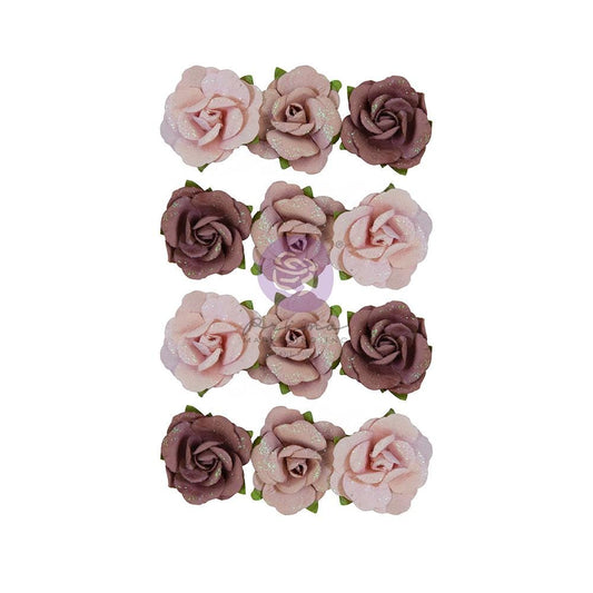 Lost in Wonderland Collection Flowers - Magical Land, 12 pcs | Three Girls Tale | Prima Marketing Inc