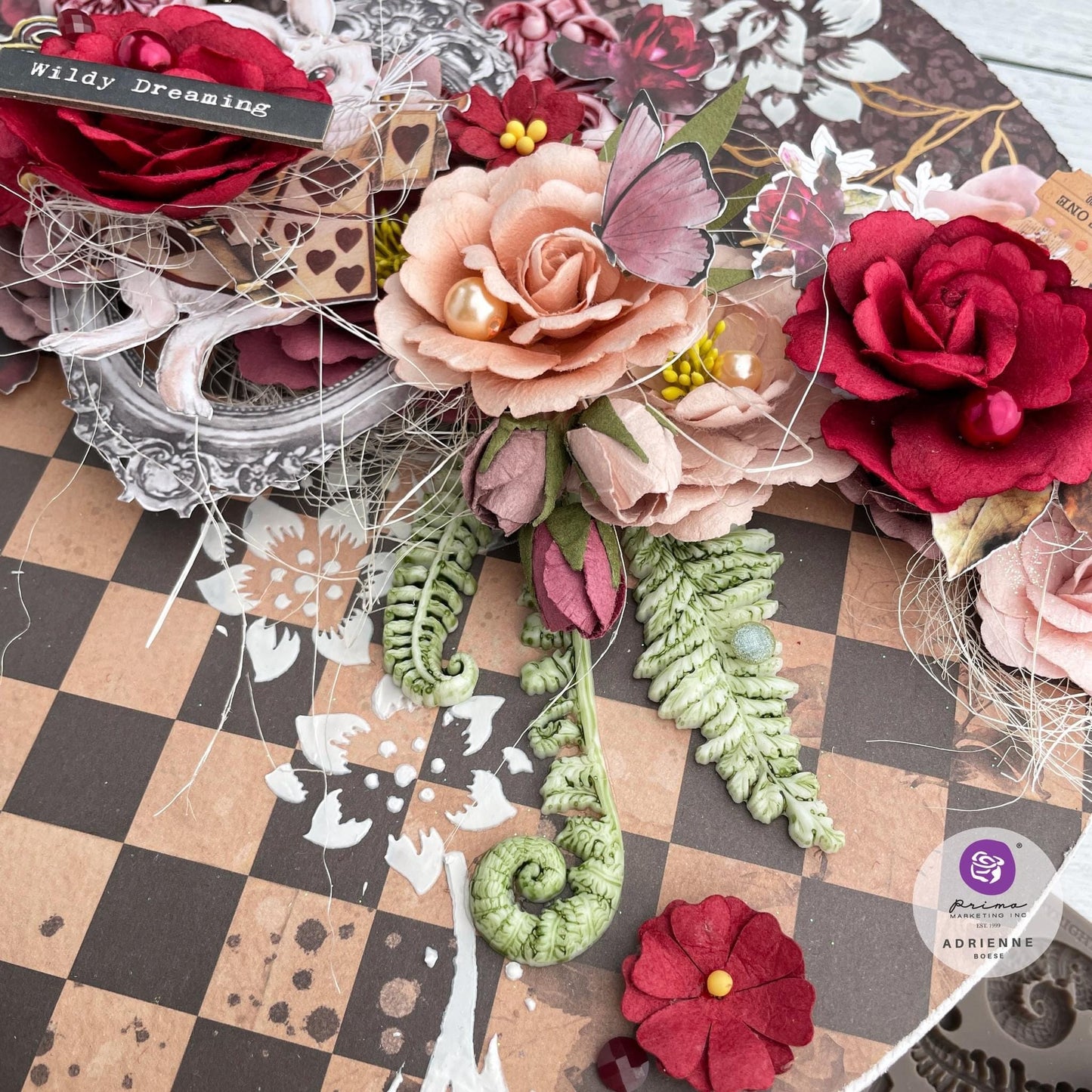 Lost in Wonderland Collection Flowers - Mystic Wildflowers, 9 pcs | Prima Marketing Inc.