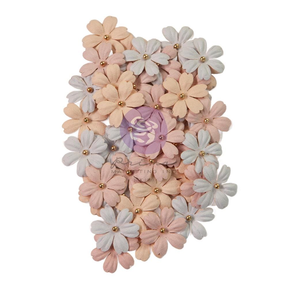Bohemian Heart Collection Flowers - Wild Instinct, 48 pcs | Prima Marketing Inc.