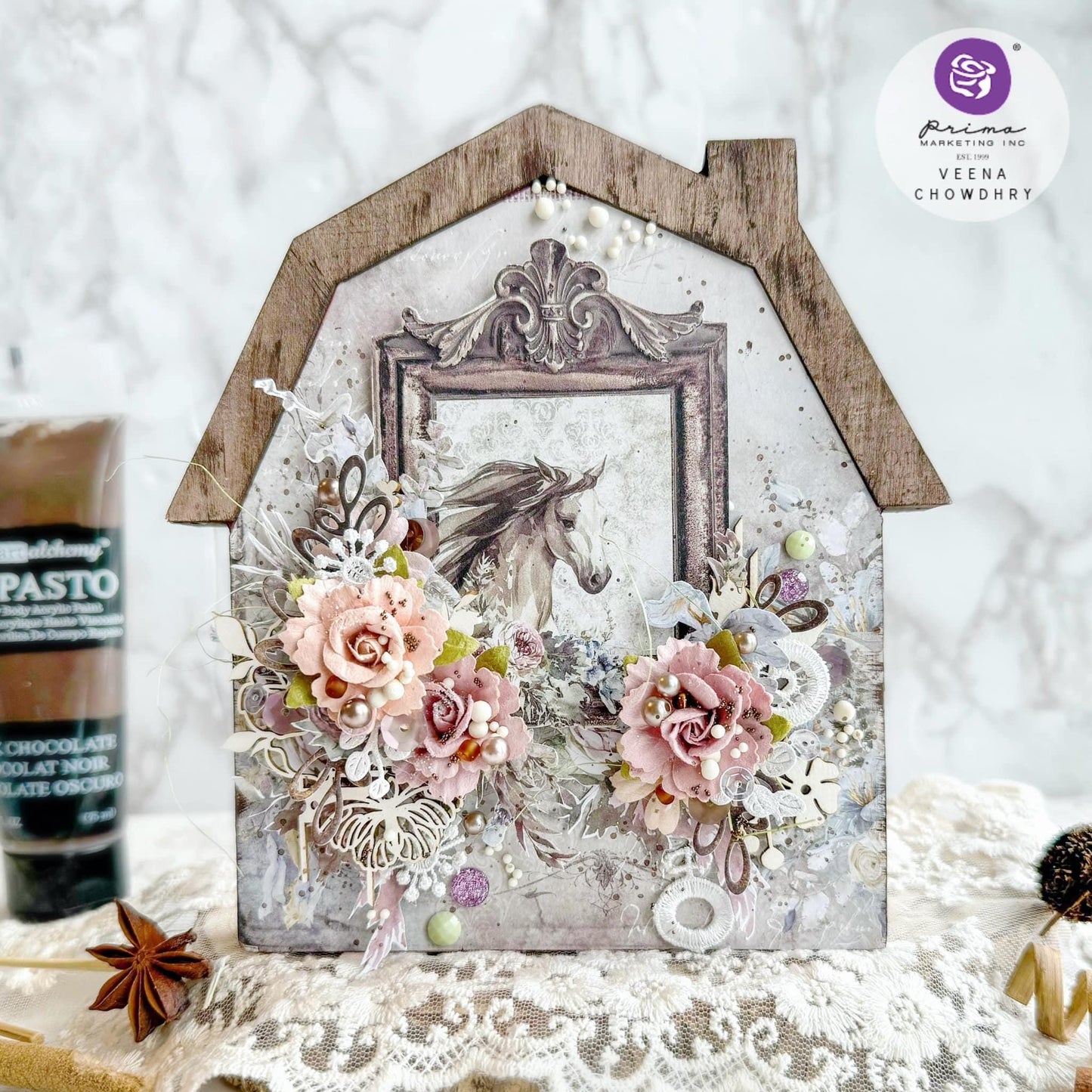 Bohemian Heart Collection Crystal Dot Stickers | 48-Piece Embellishments | Prima Marketing, Inc.