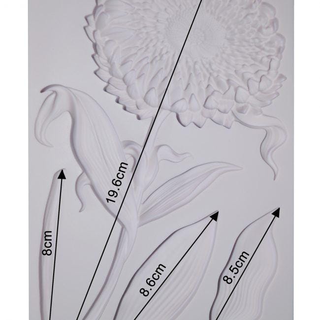 Decor Mould® - Grandeur Floral | 5”x8”x8mm | Redesign with Prima