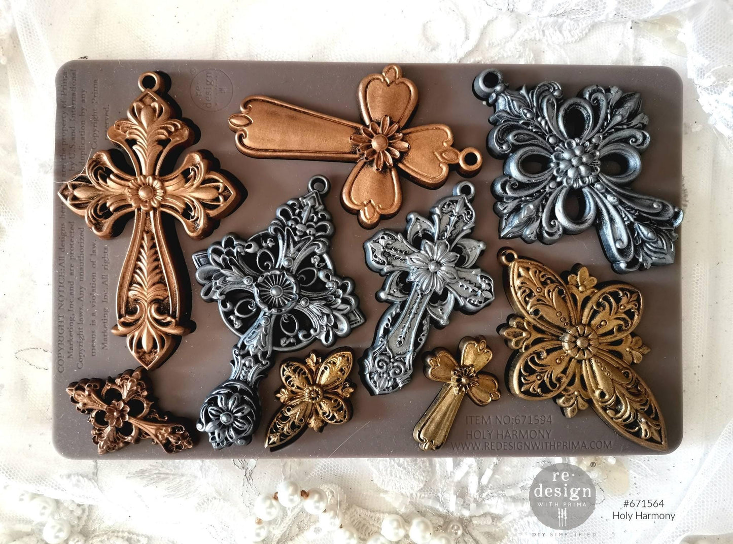 Decor Mould® - Holy Harmony| 5”x8”x8mm | Redesign with Prima