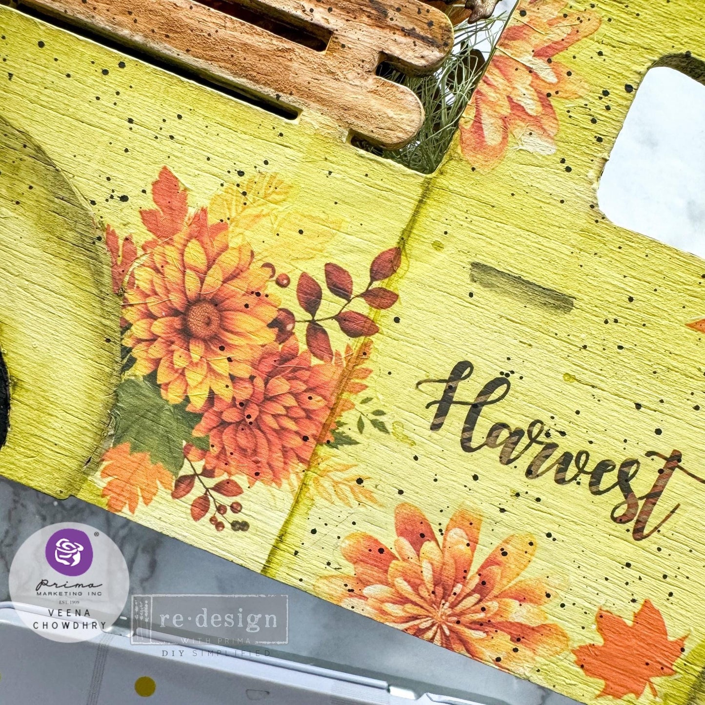 Mini Decor Transfers® - Autumn Splendor | 6"x12"-3 sheets | Redesign with Prima