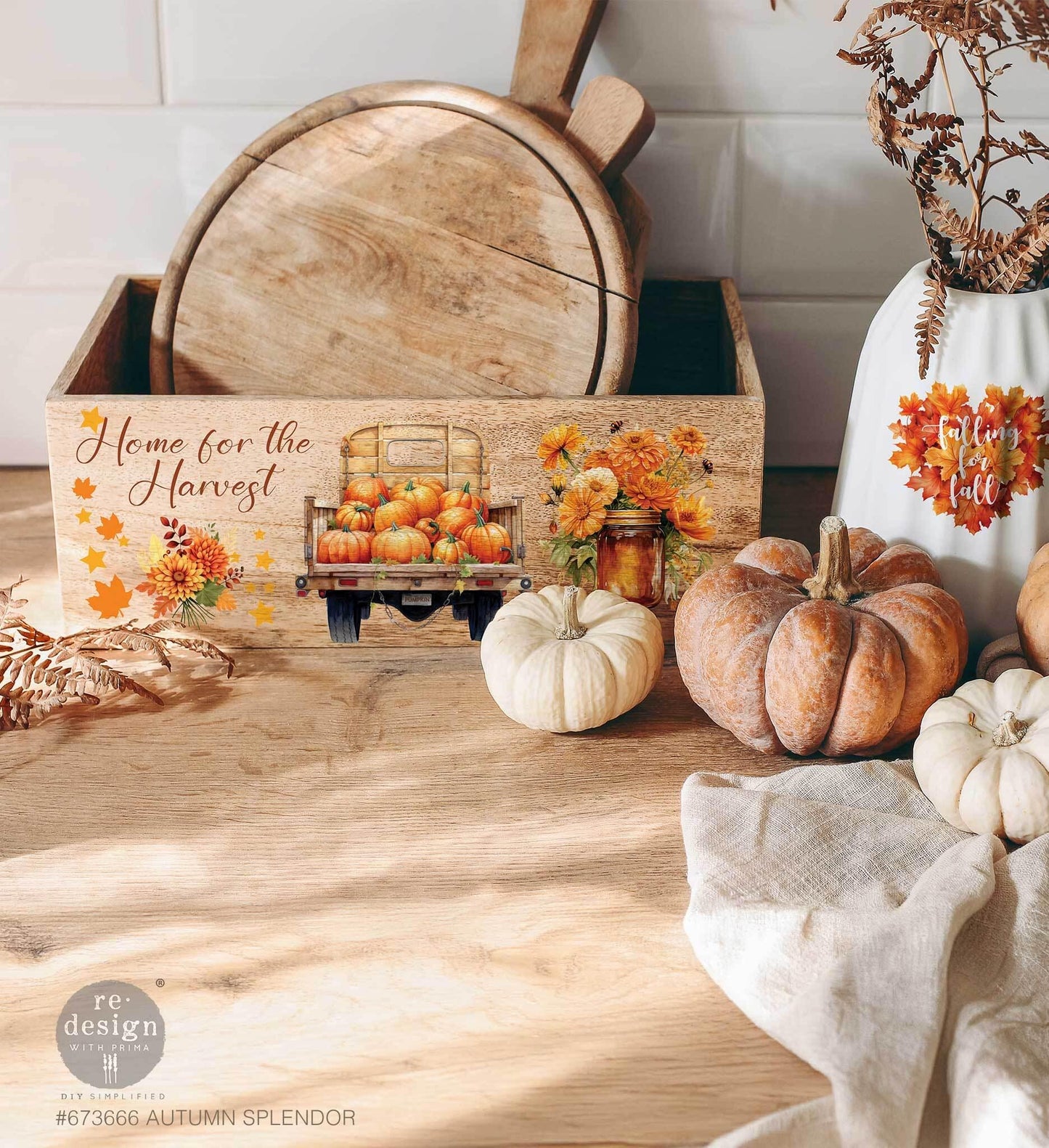 Mini Decor Transfers® - Autumn Splendor | 6"x12"-3 sheets | Redesign with Prima