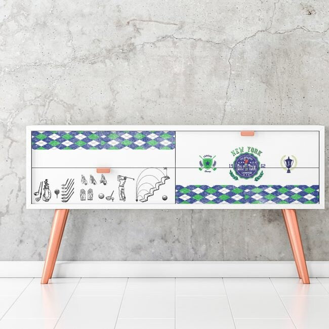 Mini Decor Transfers® Golf | 6"x12"-3 sheets | Redesign with Prima
